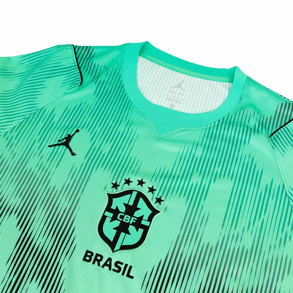 NIKE BRAZIL 2026 GOALKEEPER REPLICA JERSEY - LIGHT MENTA/BLACK