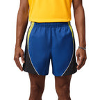 NIKE BRAZIL JORDAN P6 BROOKLYN 5 WOVEN SHORTS - OLD ROYAL/BLACK/YELLOW PULSE
