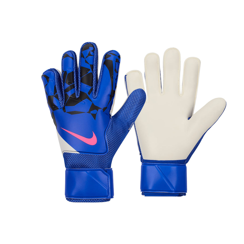 NIKE GOALKEEPER MATCH GLOVES - RACER BLUE/BLACK/PINK BLAST