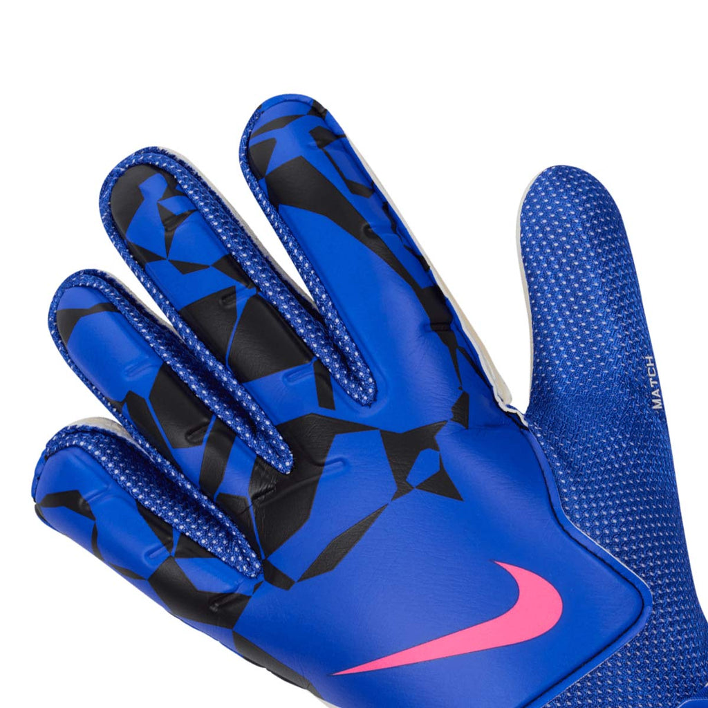 NIKE GOALKEEPER MATCH GLOVES - RACER BLUE/BLACK/PINK BLAST
