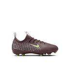 NIKE JR MERCURIAL VAPOR 16 ACADEMY KM FG/MG - PLUM ECLIPSE/METALLIC SILVER
