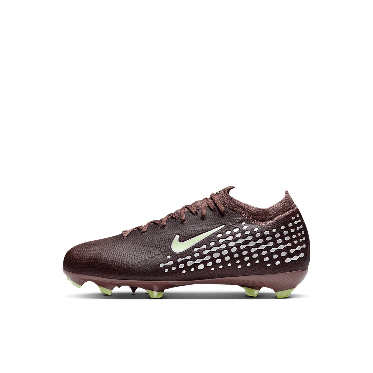 NIKE JR MERCURIAL VAPOR 16 PRO KM FG - PLUM ECLIPSE/METALLIC SILVER