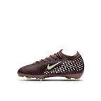 NIKE JR MERCURIAL VAPOR 16 PRO KM FG - PLUM ECLIPSE/METALLIC SILVER