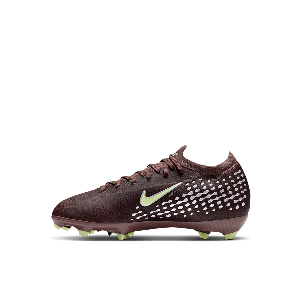 NIKE JR MERCURIAL VAPOR 16 PRO KM FG - PLUM ECLIPSE/METALLIC SILVER