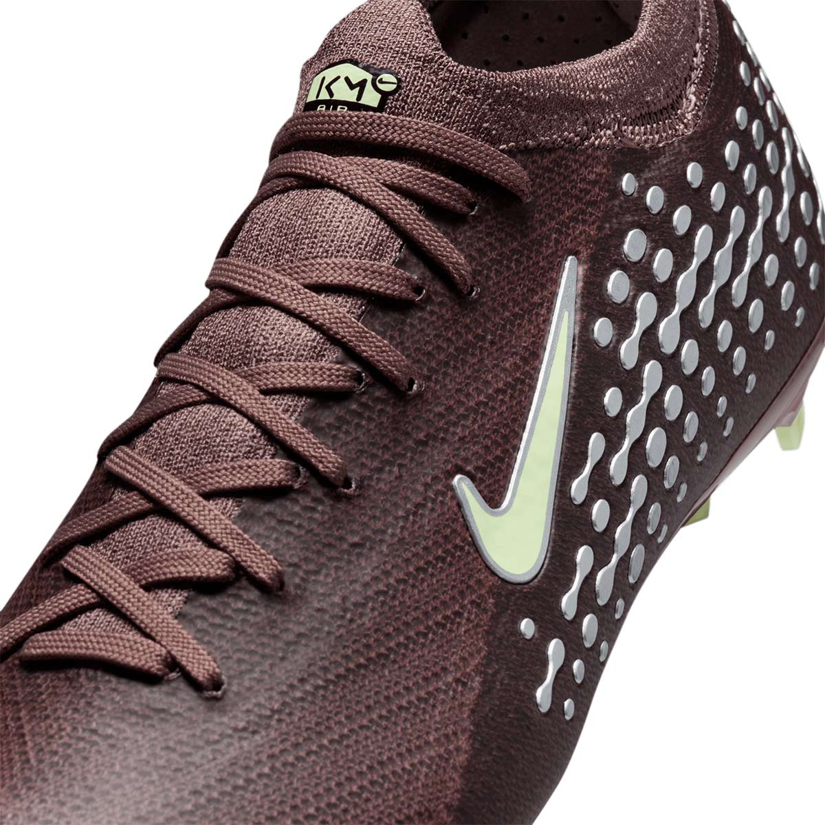 NIKE JR MERCURIAL VAPOR 16 PRO KM FG - PLUM ECLIPSE/METALLIC SILVER