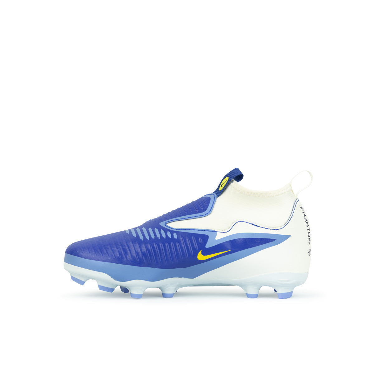 NIKE JR PHANTOM 6 HIGH ACADEMY LV8 FG - RACER BLUE/DARK OBSIDIAN
