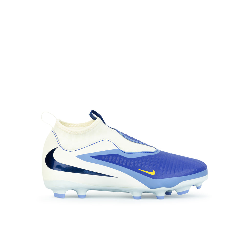 NIKE JR PHANTOM 6 HIGH ACADEMY LV8 FG - RACER BLUE/DARK OBSIDIAN