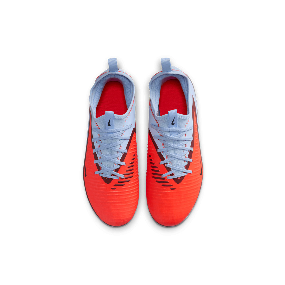 NIKE JR PHANTOM 6 LOW ACADEMY FG/MG - ROYAL TINT/BRIGHT CRIMSON/BLACK