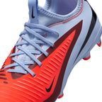 NIKE JR PHANTOM 6 LOW ACADEMY FG/MG - ROYAL TINT/BRIGHT CRIMSON/BLACK