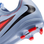 NIKE JR PHANTOM 6 LOW ACADEMY FG/MG - ROYAL TINT/BRIGHT CRIMSON/BLACK