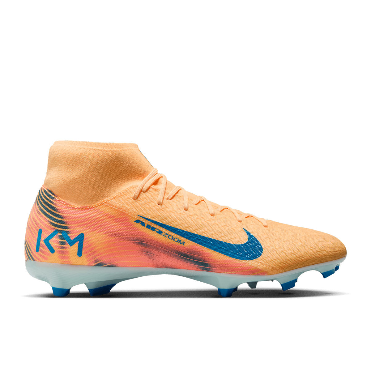 NIKE MERCURIAL SUPERFLY 10 ACADEMY KM FG/MG - MELON TINT/NEO TURQ/IGLOO