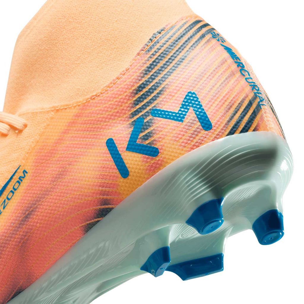 NIKE MERCURIAL SUPERFLY 10 ACADEMY KM FG/MG - MELON TINT/NEO TURQ/IGLOO