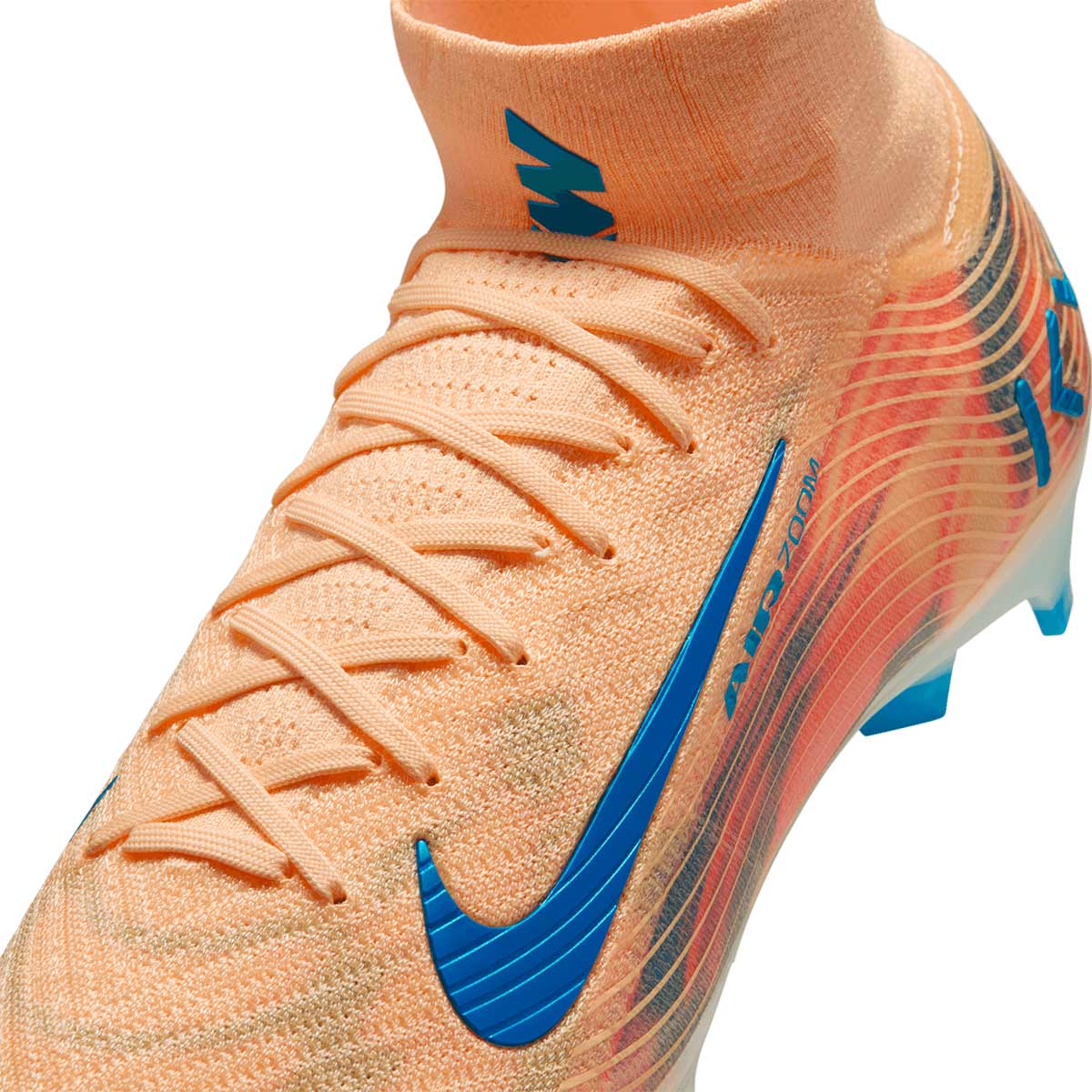 NIKE MERCURIAL SUPERFLY 10 ELITE KM FG - MELON TINT/NEO TURQ/IGLOO