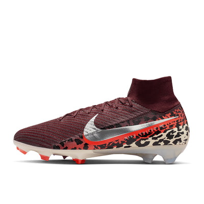 NIKE MERCURIAL SUPERFLY 10 ELITE NU3 FG - BURGUNDY CRUSH/METALLIC SILVER