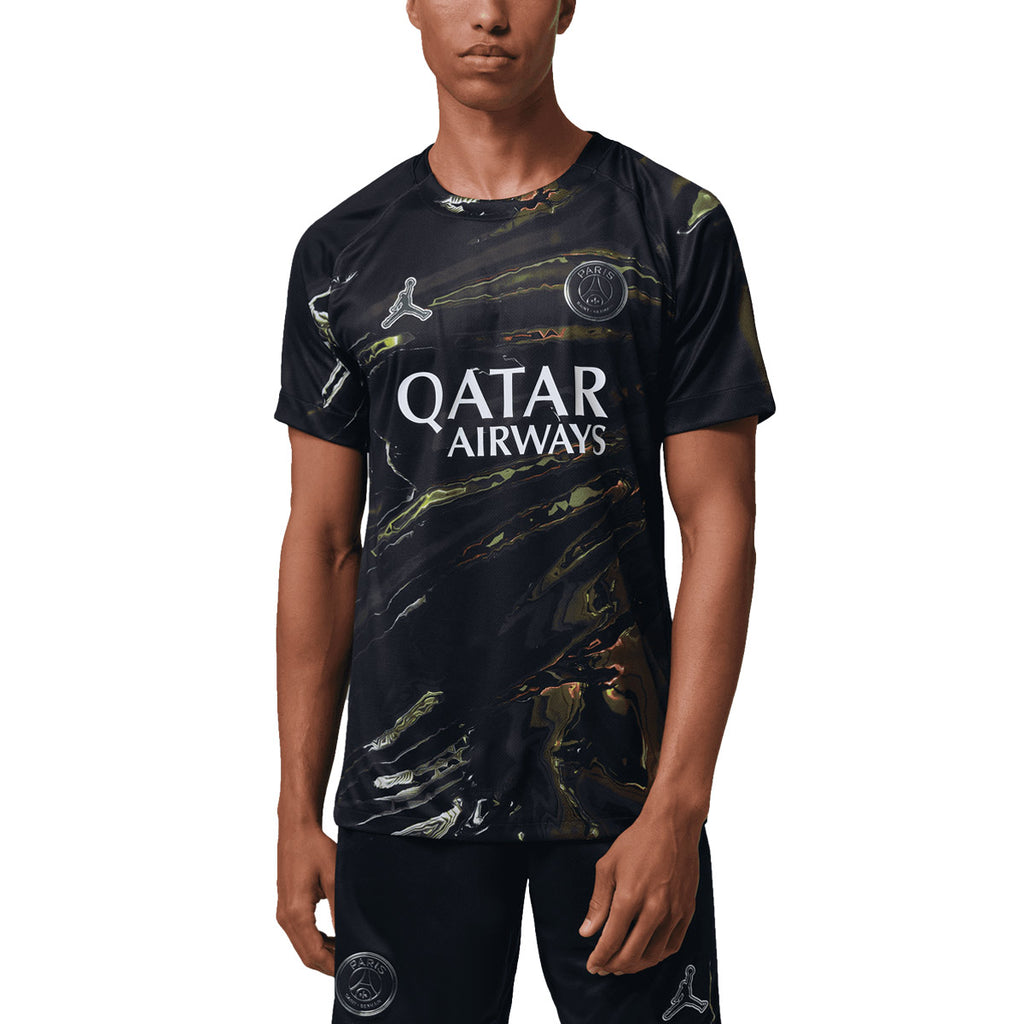 NIKE PARIS SAINT GERMAIN 2025/2026 FIFTH NIGHT EDITION REPLICA JERSEY - BLACK/WHITE/BLACK
