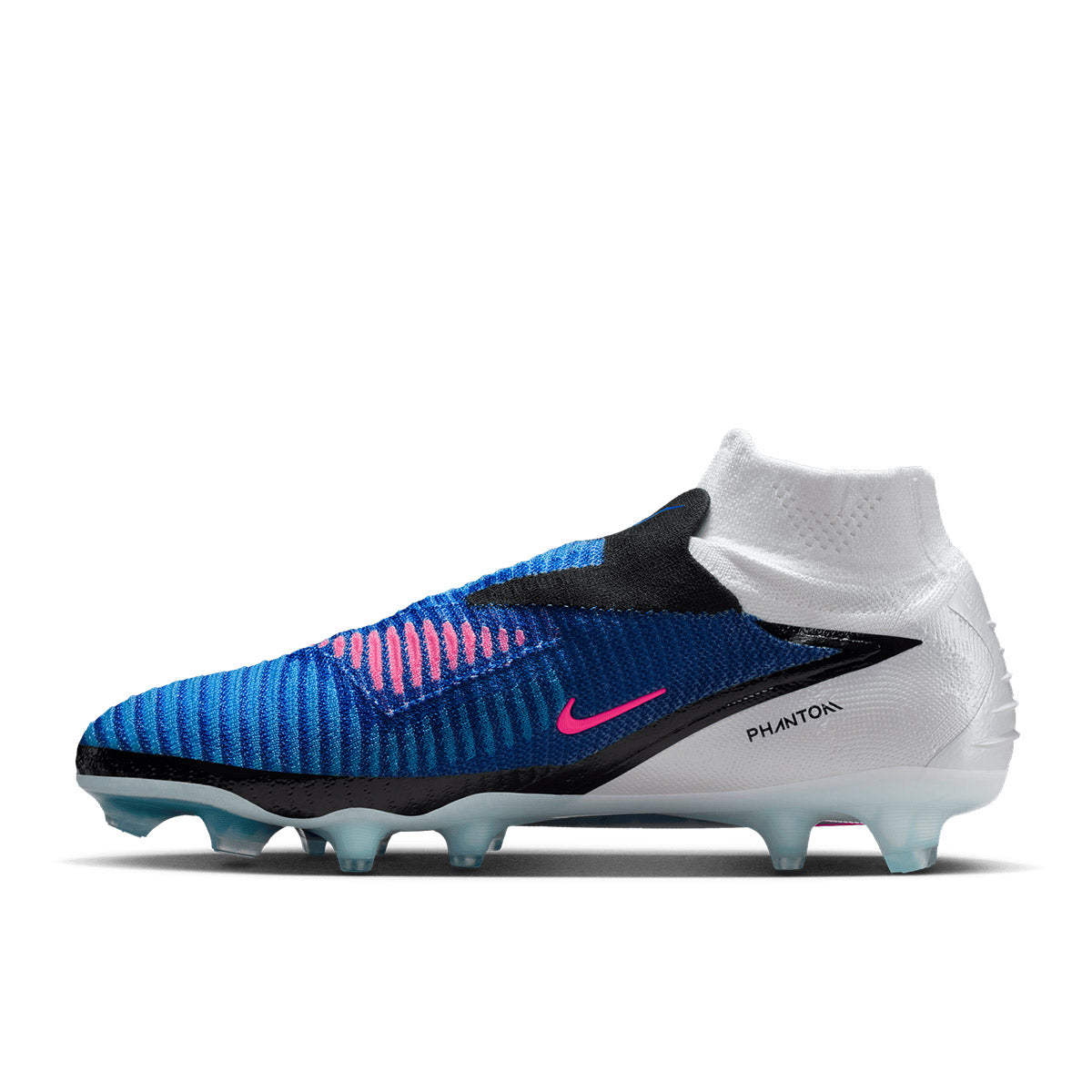 NIKE PHANTOM 6 HIGH ELITE FG - RACER BLUE/PINK BLAST/WHITE