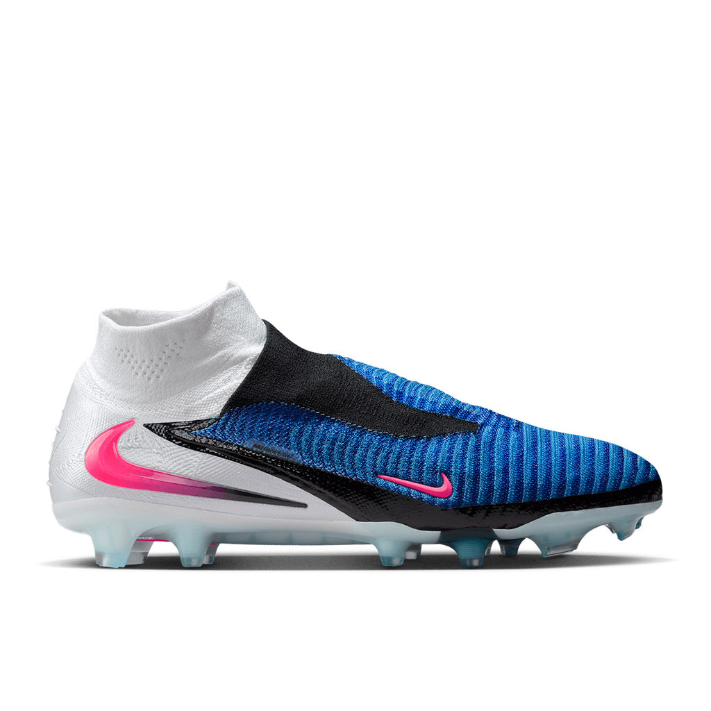 NIKE PHANTOM 6 HIGH ELITE FG - RACER BLUE/PINK BLAST/WHITE