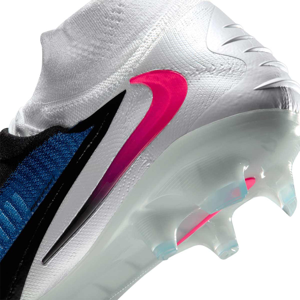 NIKE PHANTOM 6 HIGH ELITE FG - RACER BLUE/PINK BLAST/WHITE