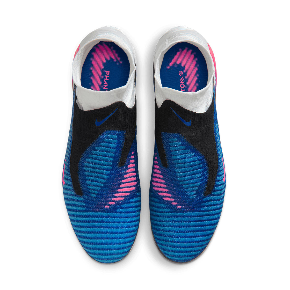 NIKE PHANTOM 6 HIGH ELITE FG - RACER BLUE/PINK BLAST/WHITE