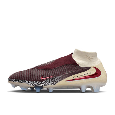 NIKE PHANTOM 6 HIGH ELITE NU3 FG - BURGUNDY CRUSH/UNIVERSITY RED FOSSIL