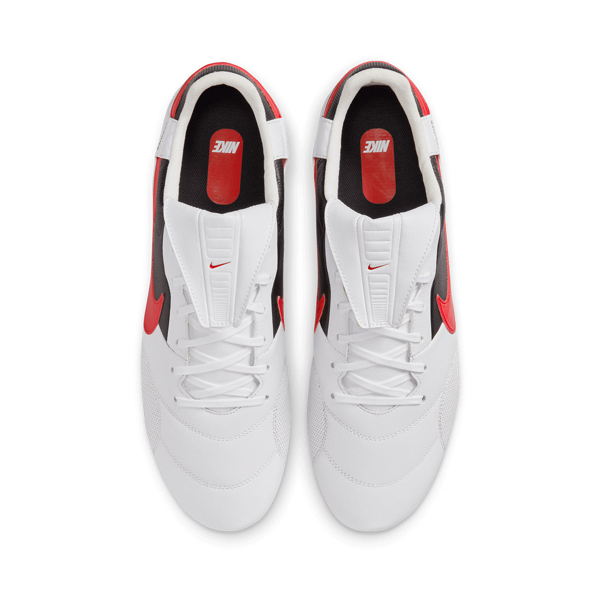 NIKE PREMIER III FG - WHITE/UNIVERSITY RED/BLACK