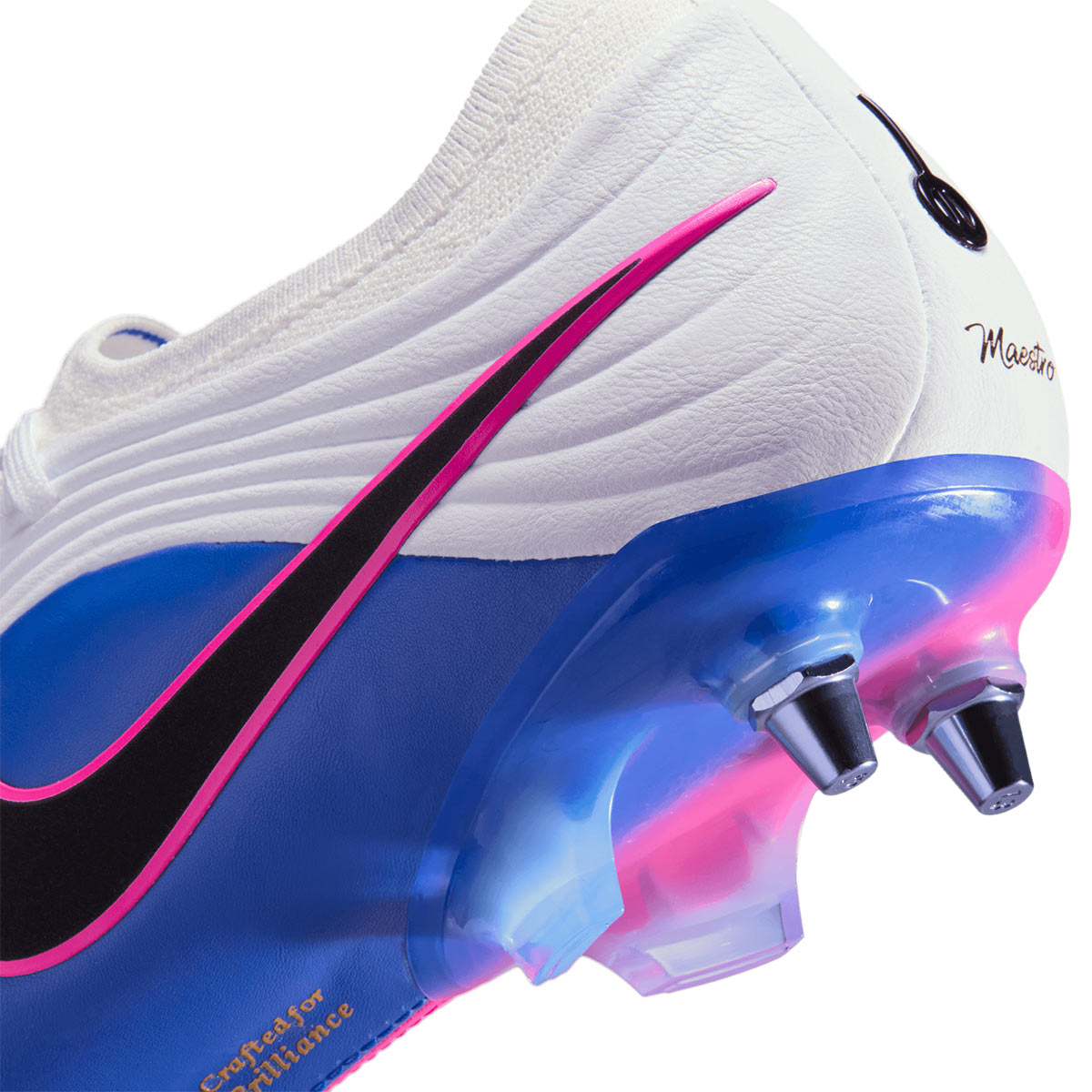 NIKE TIEMPO MAESTRO ELITE SG PRO - WHITE/BLACK/RACER BLUE/PINK BLAST