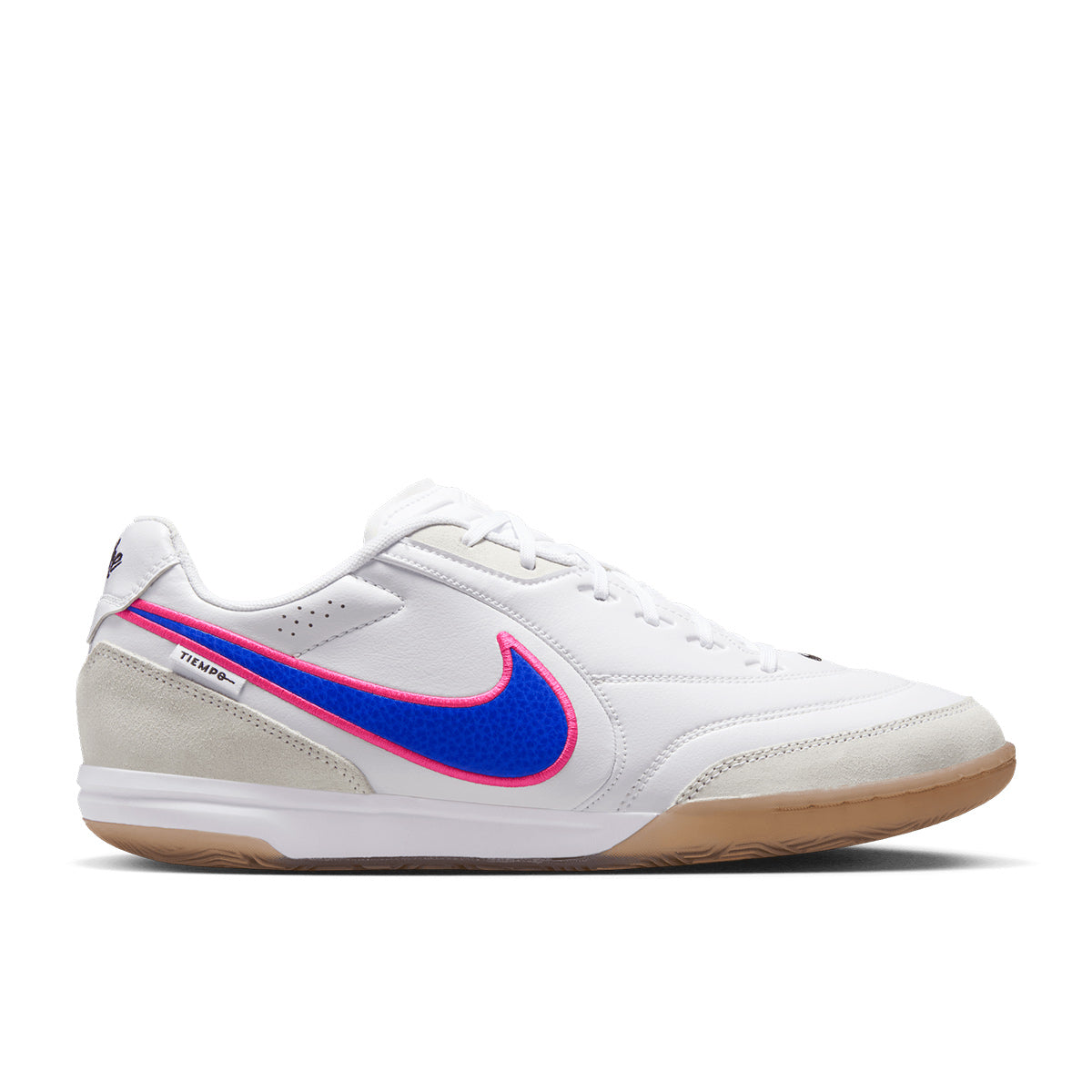 NIKE TIEMPO STREETGATO IC - WHITE/RACER BLUE/PINK BLAST