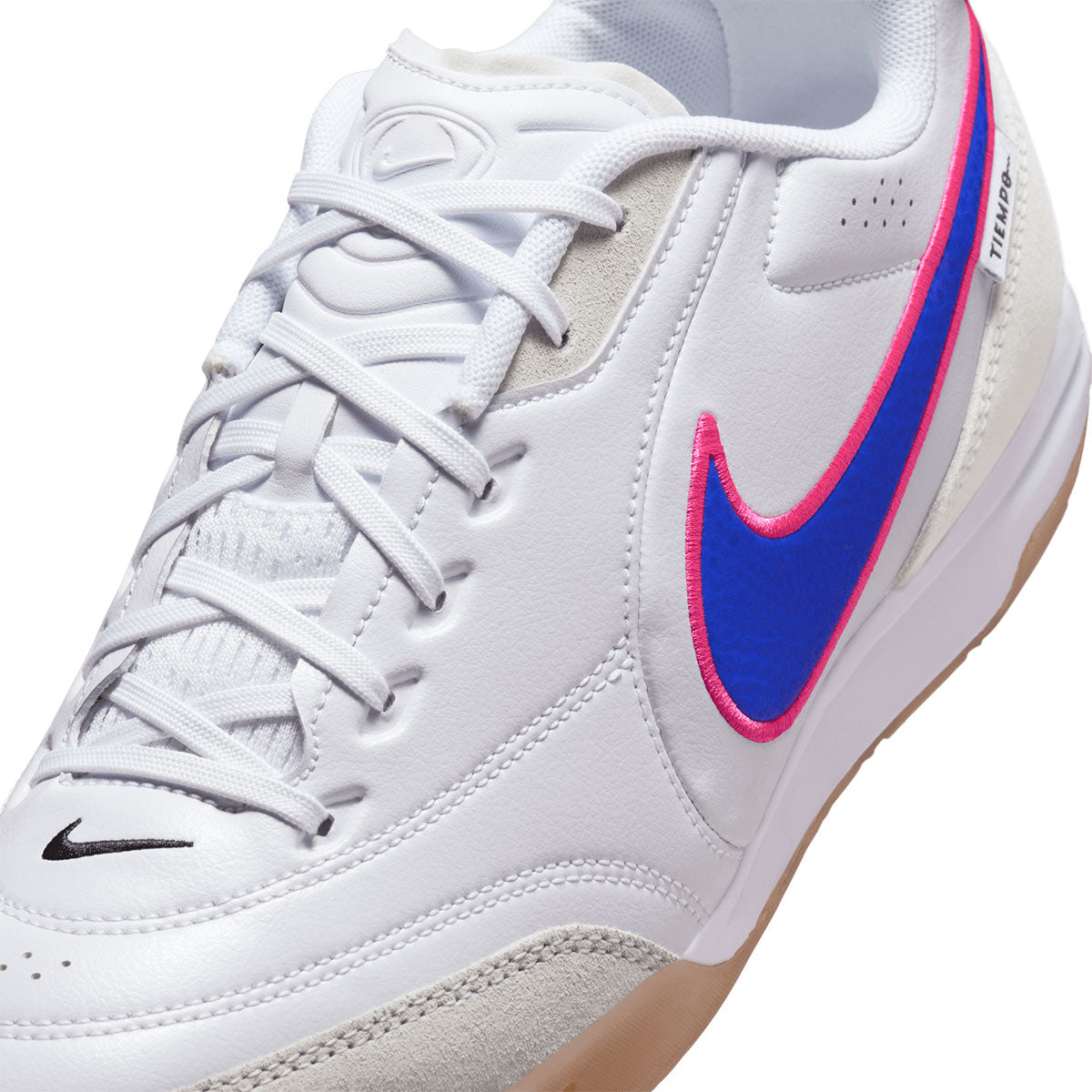 NIKE TIEMPO STREETGATO IC - WHITE/RACER BLUE/PINK BLAST