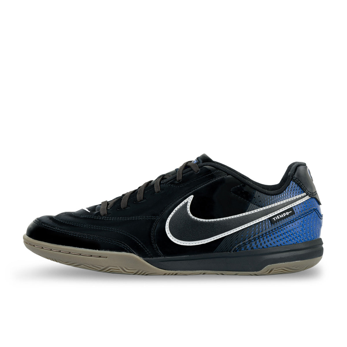 NIKE TIEMPO STREETGATO SE IC - BLACK/BLACK/BLUE JAY/METALLIC SILVER