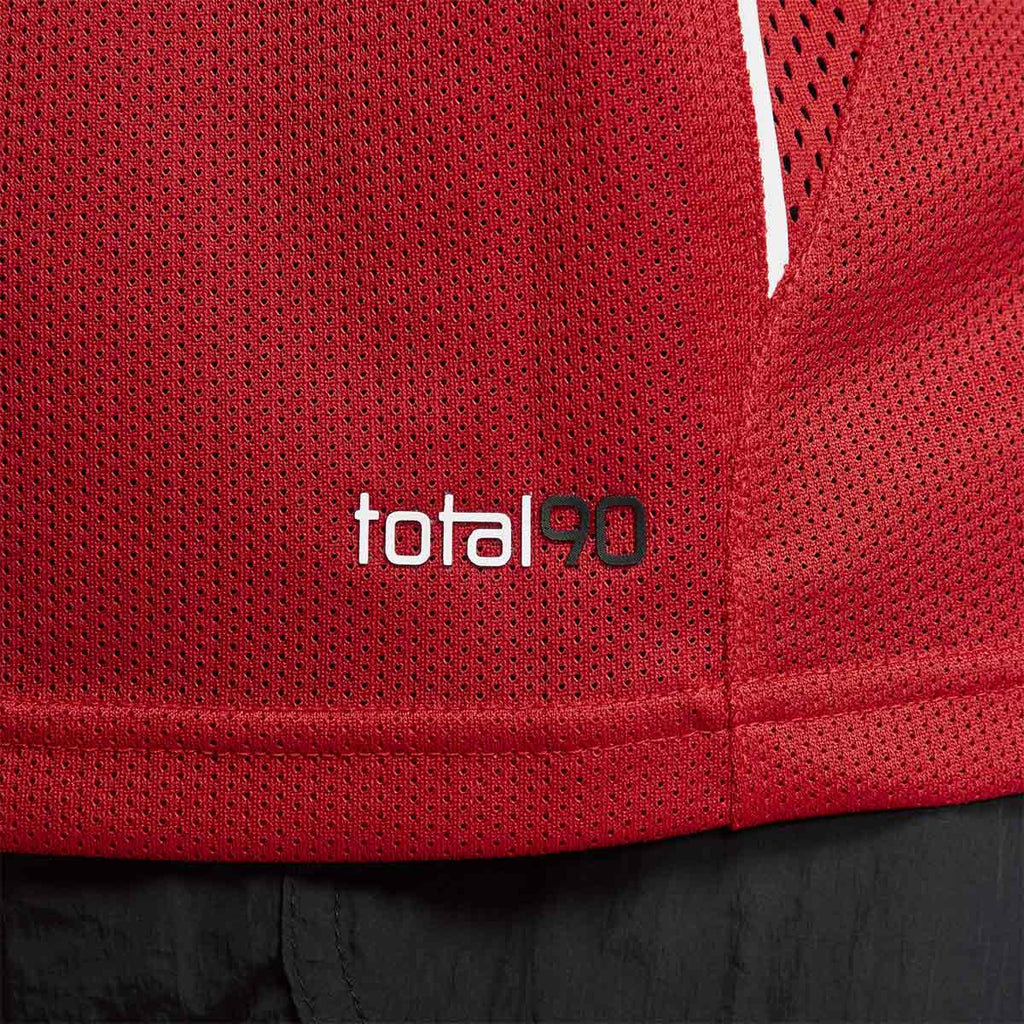 NIKE TOTAL 90 ENERGY LONG SLEEVE JERSEY - GYM RED/WHITE/WHITE/WHITE
