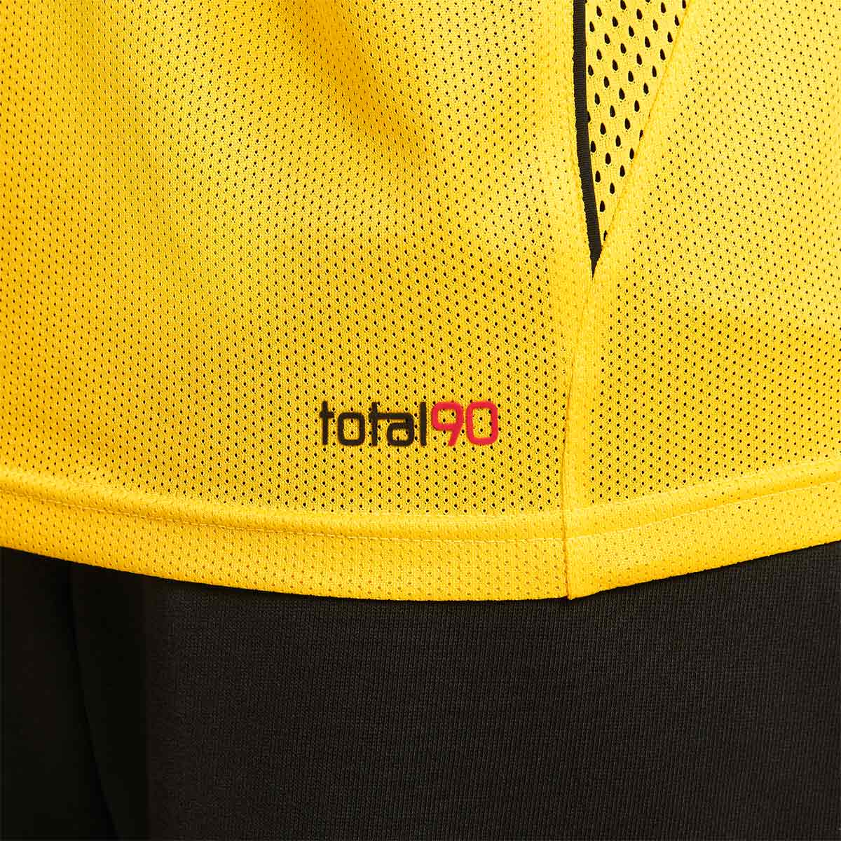 NIKE TOTAL 90 ENERGY LONG SLEEVE JERSEY - TOUR YELLOW/BLACK/BLACK/SPORT RED