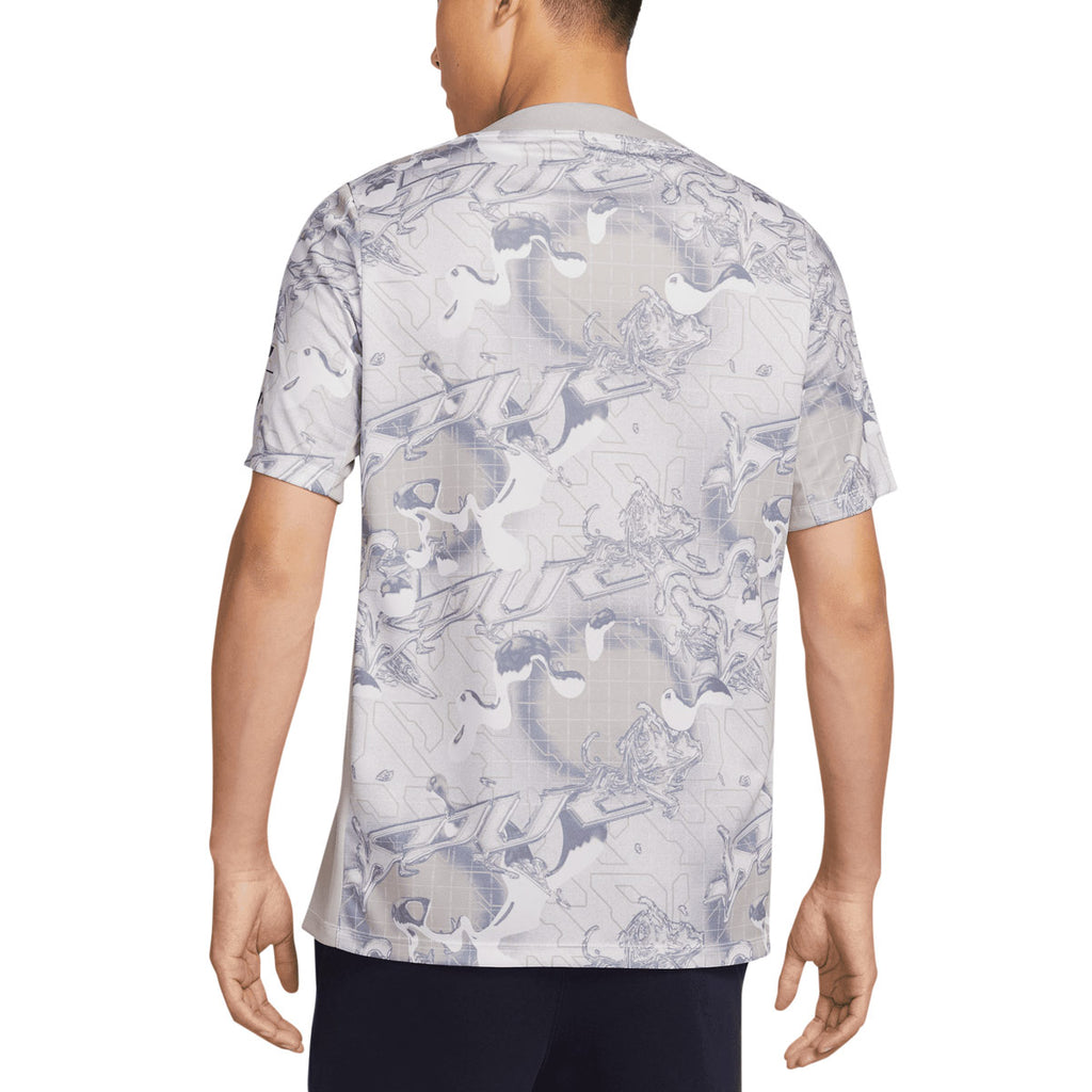 NIKE TOTTENHAM HOTSPUR 2025/2026 ACADEMY PRO SS TOP PRE MATCH - WHITE/LT IRON ORE/BINARY BLUE