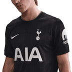 NIKE TOTTENHAM HOTSPUR 2025/2026 AWAY REPLICA JERSEY - BLACK/LT IRON ORE