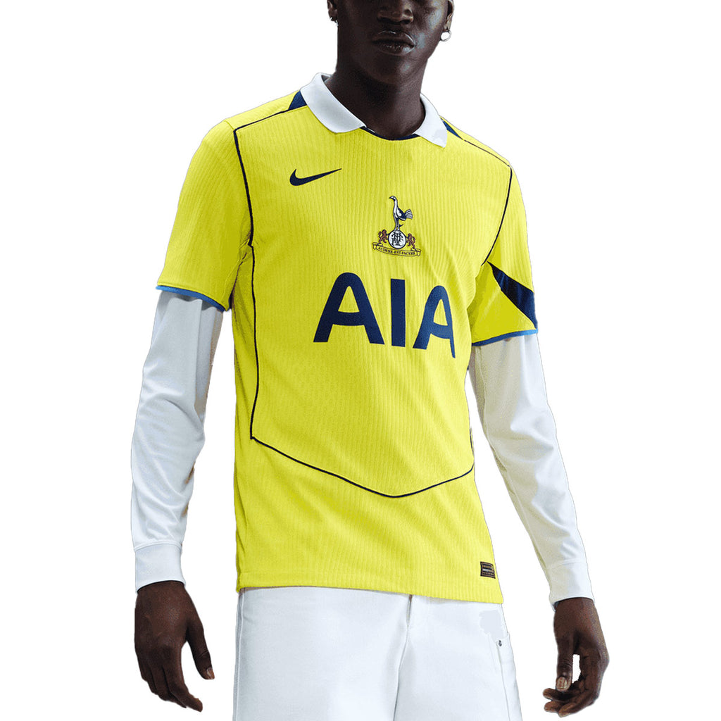 NIKE TOTTENHAM HOTSPUR 2025/2026 THIRD PLAYER JERSEY - DYNAMIC YELLOW/BLUE VOID/BLUE VOID