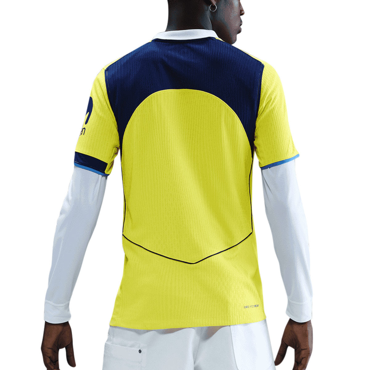 NIKE TOTTENHAM HOTSPUR 2025/2026 THIRD PLAYER JERSEY - DYNAMIC YELLOW/BLUE VOID/BLUE VOID