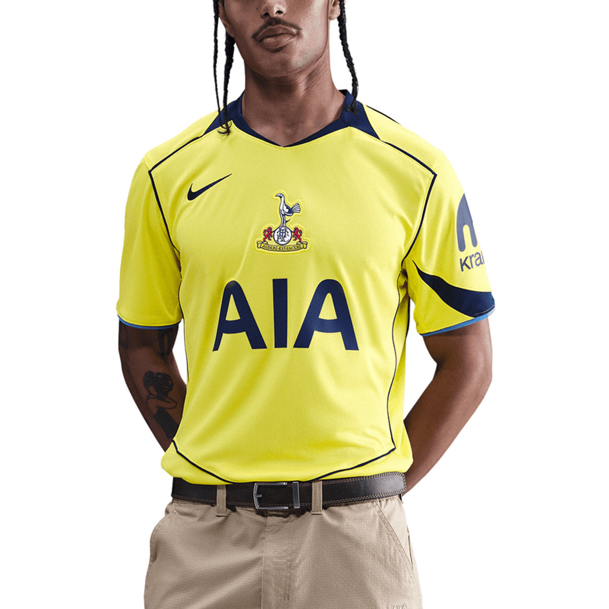 NIKE TOTTENHAM HOTSPUR 2025/2026 THIRD REPLICA JERSEY - DYNAMIC YELLOW/BLUE VOID/BLUE VOID
