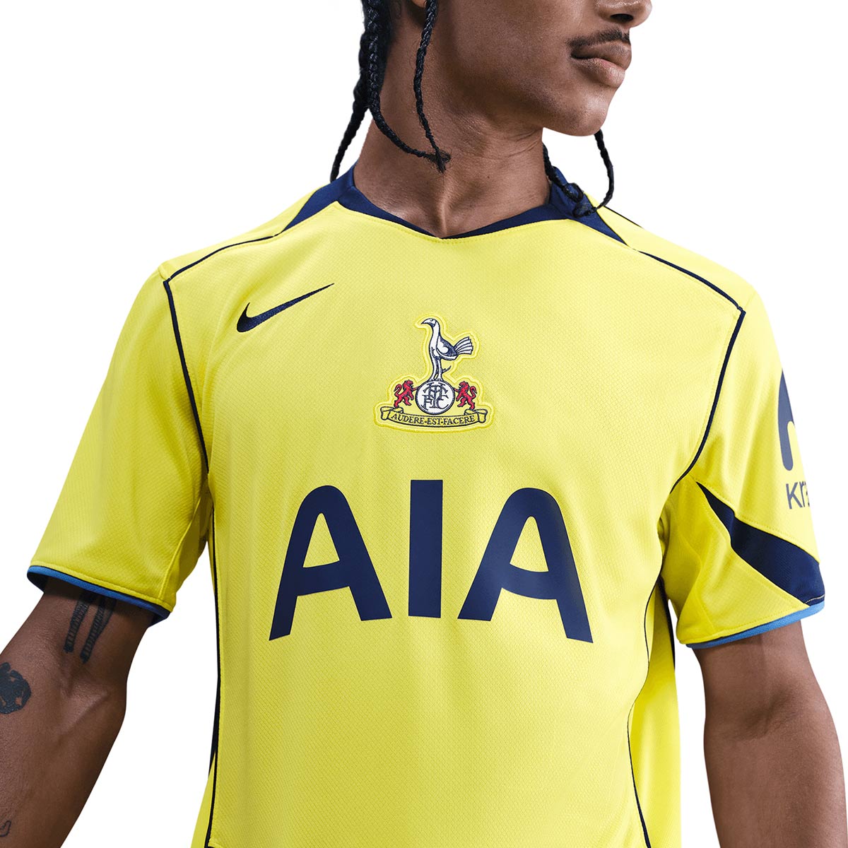 NIKE TOTTENHAM HOTSPUR 2025/2026 THIRD REPLICA JERSEY - DYNAMIC YELLOW/BLUE VOID/BLUE VOID