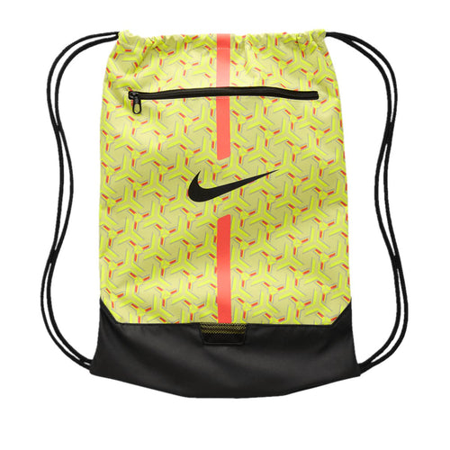 NIKE ACADEMY GYMSACK - LIMELIGHT/HYPER CRIMSON/BLACK