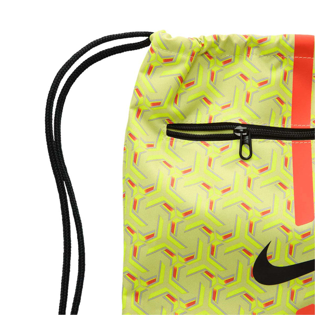 NIKE ACADEMY GYMSACK - LIMELIGHT/HYPER CRIMSON/BLACK