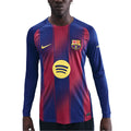 NIKE BARCELONA 2025/2026 HOME REPLICA LONG SLEEVE JERSEY - DEEP ROYAL BLUE/MIDWEST GOLD