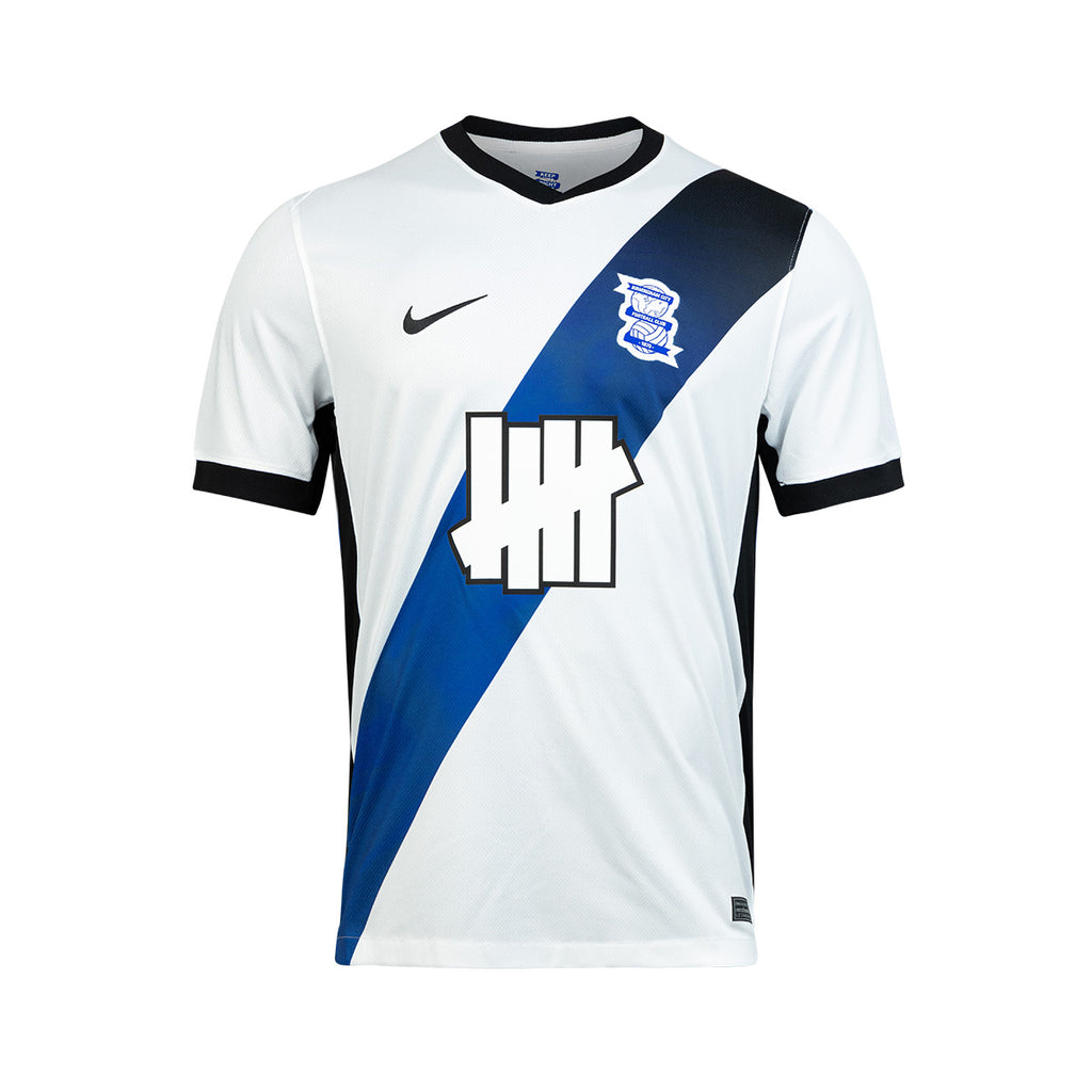 NIKE BIRMINGHAM CITY 2025/2026 AWAY REPLICA JERSEY - WHITE/BLACK