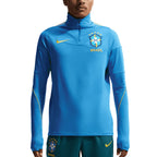 NIKE BRAZIL 2026 STRIKE DRILL LONG SLEEVE TOP - LT PHOTO BLUE/LIGHT MENTA/MIDWEST GOLD