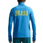 NIKE BRAZIL 2026 STRIKE DRILL LONG SLEEVE TOP - LT PHOTO BLUE/LIGHT MENTA/MIDWEST GOLD