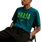 NIKE BRAZIL 2026 WORDMARK TEE - GEODE TEAL