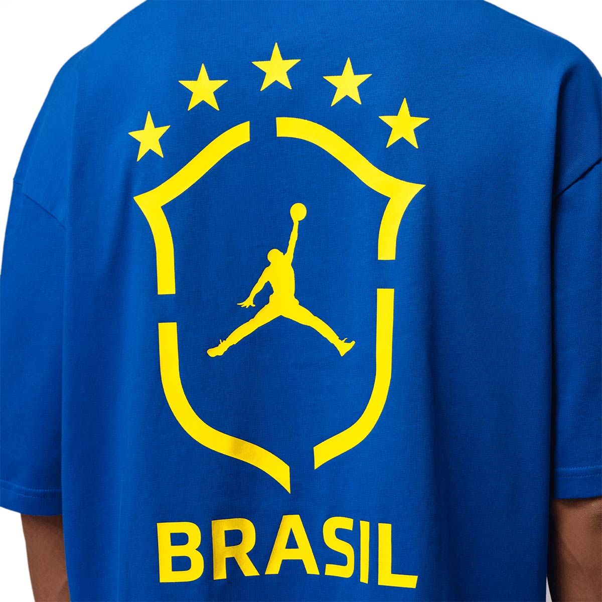 NIKE BRAZIL JORDAN 85 P6 OVERSIZED GX CREW SS TEE - OLD ROYAL