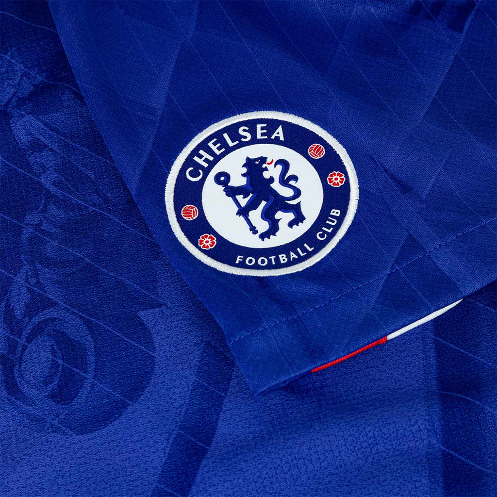 NIKE CHELSEA 2025/2026 HOME KIDS SHORTS - RUSH BLUE/SPEED RED/WHITE