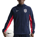 NIKE ENGLAND 2026 AWF WOVEN JACKET - OBSIDIAN/SPEED RED/WHITE