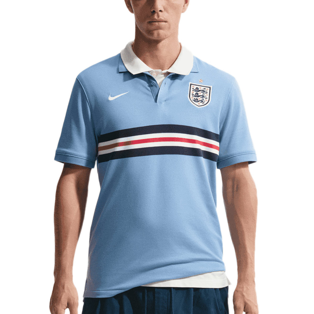 NIKE ENGLAND 2026 POLO 2.0 - WORK BLUE/WHITE
