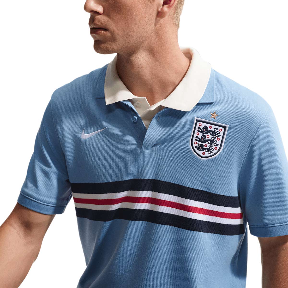 NIKE ENGLAND 2026 POLO 2.0 - WORK BLUE/WHITE
