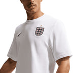NIKE ENGLAND 2026 PRIMARY STMT SS TOP - WHITE/OBSIDIAN